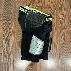 {Nike} Pro Combat Padded Spandex Shorts, S.